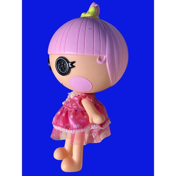 LALALOOPSY LITTLES TRINKET SPARKLES PINK HAIR SISTER of Jewel Doll 7.5" - Picture 4 of 10